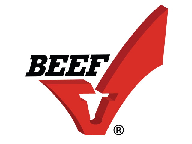 The beef checkoff requires payments by the seller each time an animal is sold to raise funds for beef research and promotion. (Logo courtesy of the Cattlemen&#039;s Beef Board) 